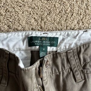 Ralph Lauren Tan Chinos Classic Cotton Blend